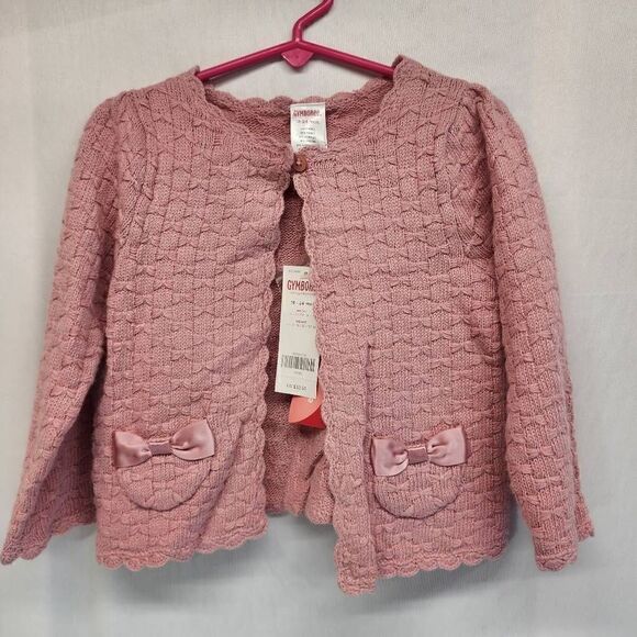 Gymboree Pink Cardigan Sweater Size 18-24 mos NWT - Picture 1 of 2